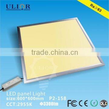 P2-158 TUV CE UL CUL DLC Ultra Thin Led Panel Light 600x600 596x596 602x602 3000K 90lm/w Quality Choice photo-2
