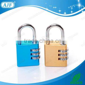 AJF New Arrival High Quality 3 or 4 Digits Safety Lock, Aluminium Combination Lock photo-2