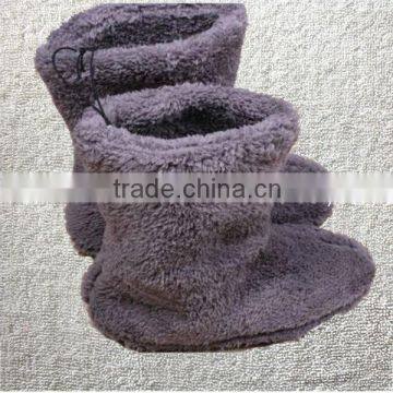 Winter high cotton at home indoor shoes warm thermal boots flock slippers