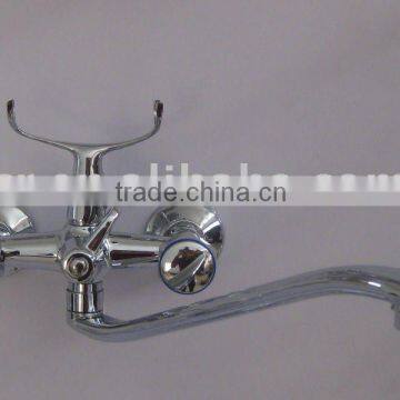 double handle bath mixer