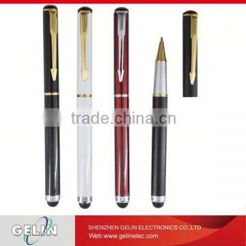 Gold stylus pen with soft tip for apple ipad