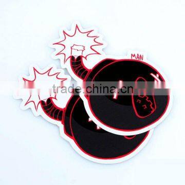 Matte waterproof die cut sticker Customized printed sticker for vinyl sticker printing reflective sticker printing ---DH20506