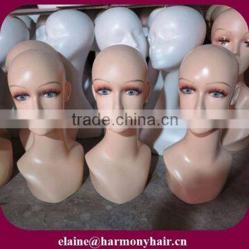 HARMONY 100% human hair mannequin head