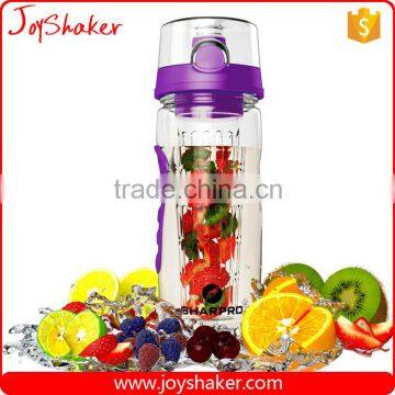 JoyShaker Infuser Water Bottle Large Fruit Infusion Sport Detox Bottle BPA Free 32 Ounce Quality Choice photo-2