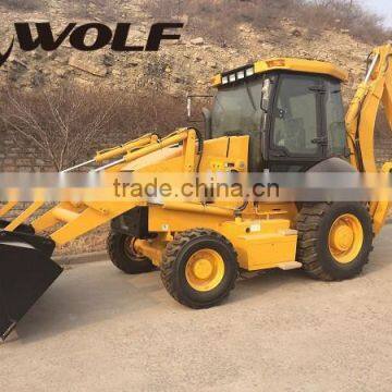 WOLF small backhoe loader with price in Africa