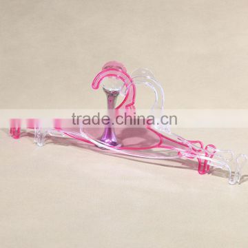 Luxury plastic lingerie bra hanger for display