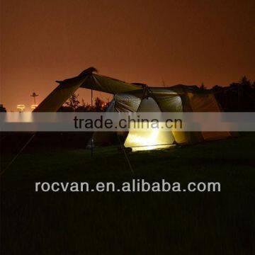 2015 New Style 1 Room 2 Door Big Family Double Layer 5 Person Automatic Camping Tent photo-2