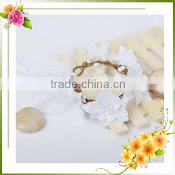 silk flower hand wreath for christmas