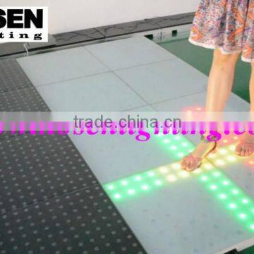 Discount price LED interactive dance floors HS-IDF16