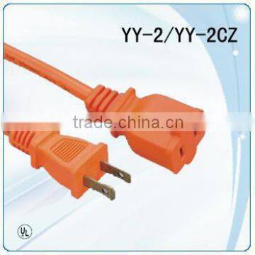 Low price YY-2 2 pins UL Frankever American power cord