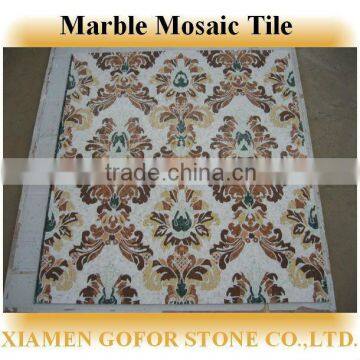 Mosaic shower floor tile