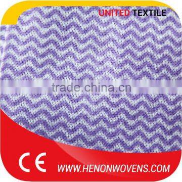  Good Manufacturer Low Price High Quality Mesh Nonwoven Apertured Spunlace Fabric