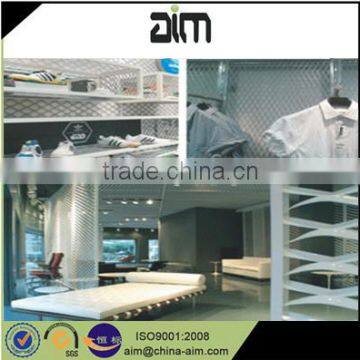 Aluminum expanded metal sheet/ indoor furniture expanded metal