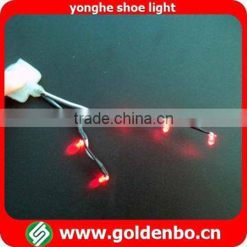 Decorative flashing footwear sole light