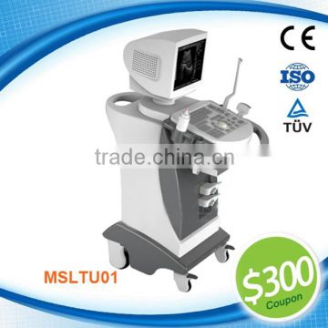 Coupon available! Cheap trolley ultrasound machine for hospitals and clinics MSLTU01