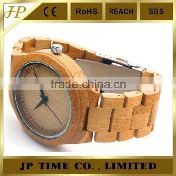 5 Years Natural Bamboo Made Luxury Bamboo Wrist Watch Analog Quartz photo-5
