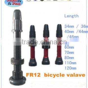 Tubeless valve bicycle tyre valve