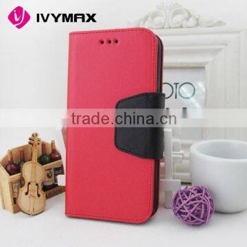 IVYMAX Book Style Stand Wallet Leather Flip Cover Phone Case for Samsung Galaxy S6 photo-5