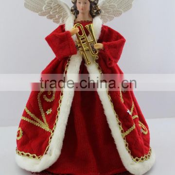 New arrival christmas angel tree topper