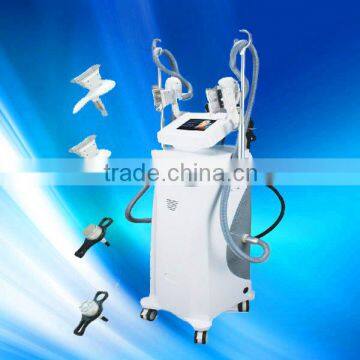 2014 on sale Cavitation lipo vacuum with 2 cryo handles body fat freeze machines