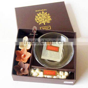spa body care set as a gift