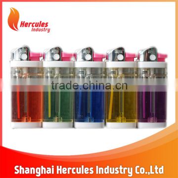 Refillable plastic lighters wholesale flint lighter for kitchen HL-G03