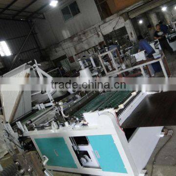 Pearl cotton film bubble film bag making machine