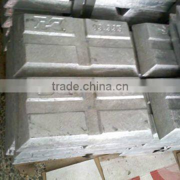 pure zinc ingot 99.99%
