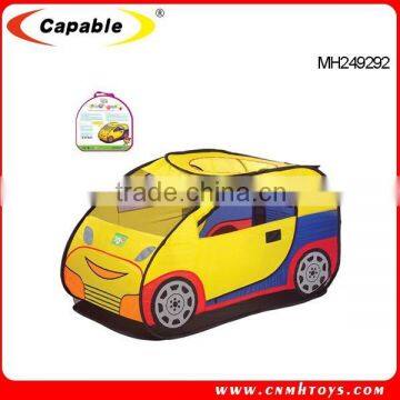 Polyester material toy tent car shape kids play tent