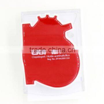 Memo Holder Heart Shape Memo Pad Dispenser for Medical Gift photo-6