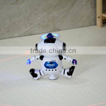 custom make electron toy with music/Intelligent toys for kid educational robot with music and light