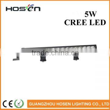 single row 5w led light bar high power led driving light bars factory wholesale led bar light for auto atv