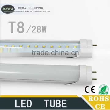 Double line chips led tube4ft 28w led tube indoor double line T8 led light