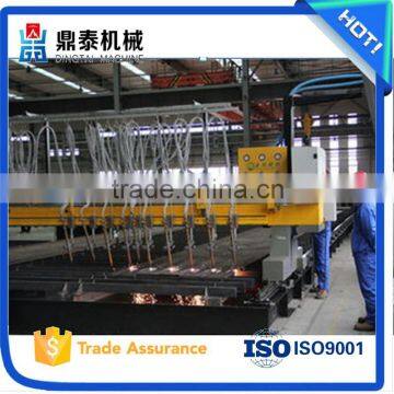 Bilateral drive mode H beam steel cutting machine, h beam gas cutting machine