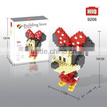 HIQ plastic mini blocks building toy for kids