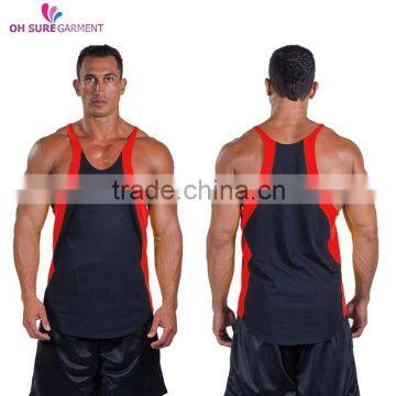 mens fitness singlet cotton bodybuilding singlet