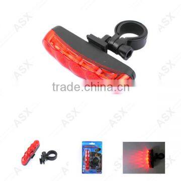 Wholesaler 5 LED Bicycle Safety rear light cycling LED Light