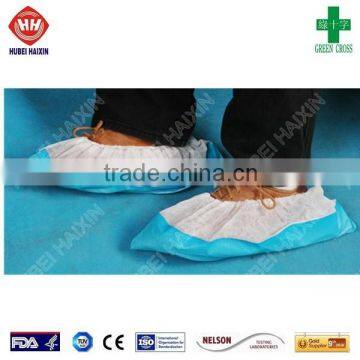 Disposable shoe material non slip resistant, shoe cover non slip