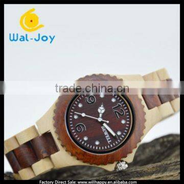 2015 Personality Special Wooden Design Stylish Charming Water Resistant Watch(WJ-3914) photo-2