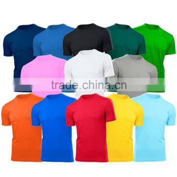 2014 women's style plain color t-shirt OEM factory price with you own design cheap plain white byc t-shirt wholesale used clothe