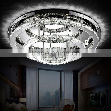 Top Quality Round LED Ceiling Lamp 90W 230V Cheap Crystal LED Chandelier