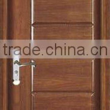 luxury interior solid wood bread door for villa YHE-1505