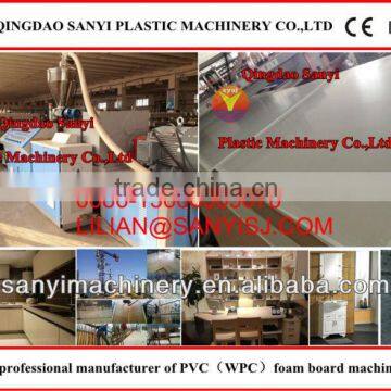 wpc building board making machine/wpc foam board extrusion line