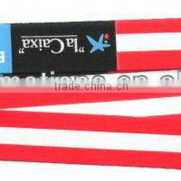 Sublimation lanyard with plastic hook/heat transfer lanyard with plastic hook