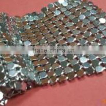 aluminum metallic cloth fabrics