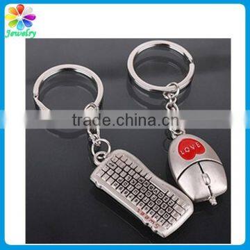 Best Friends Forever Personalize Keyboard Mouse Keyring Wholesale Jewelry Best Friend Keychain
