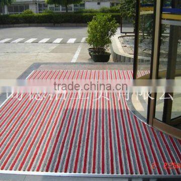 aluminum &carpet entrance matting for supermarket