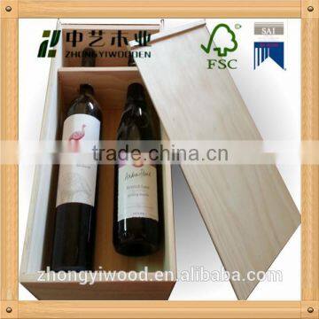 Trade Assurance Wholesale Custom Made Wooden Wine Boxes for Wine Bottle photo-2