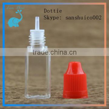 New Design PET plastic bottle 10ml for eliquid ejuice top quality square plastic bottles