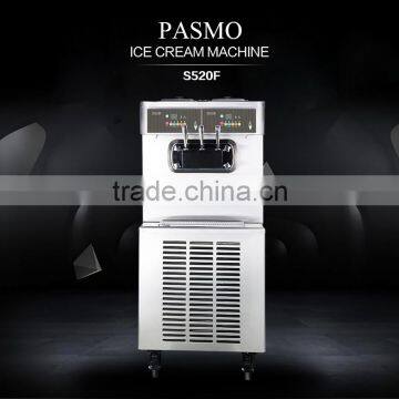 best selling high quality big capacity soft serve ice cream machine with air pump